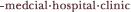 medial·hospital·clinic